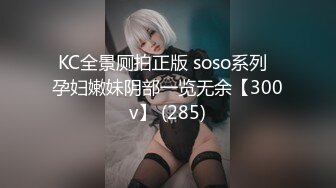 KC全景厕拍正版 soso系列  孕妇嫩妹阴部一览无余【300v】 (285)