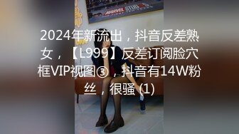 2024年新流出，抖音反差熟女，【L999】反差订阅脸穴框VIP视图③，抖音有14W粉丝，很骚 (1)