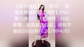 【新片速遞】 ❣️推荐❣️颜值裸舞福利姬【晴野】END第六弹3V，大奶微胖，抖奶裸舞，道具插穴自慰，很有节奏感300分钟[6.2G/MP4/05:09:07]