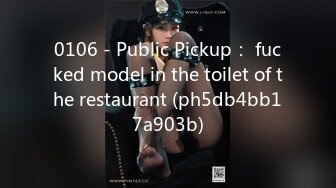 0106 - Public Pickup： fucked model in the toilet of the restaurant (ph5db4bb17a903b)